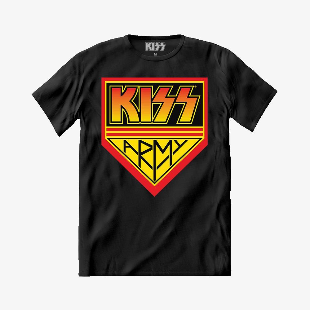 Camiseta Kiss - Kiss Army em Oferta na Shopee