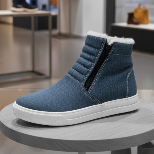 Bota Tipo Coturno Pelinho Masculino e Feminino para o Inverno Frio neve BLESSINGGRIFES