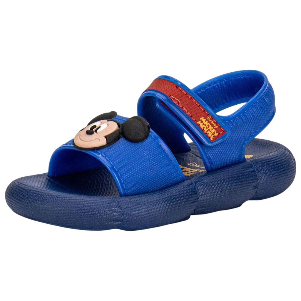 Sandália Infantil Menino Conforto Mickey Puff Grendene Kids