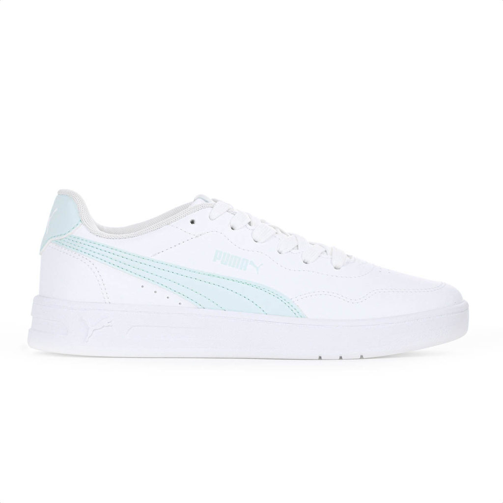 Tênis Puma Court Lally BDP Branco e Verde - Feminino