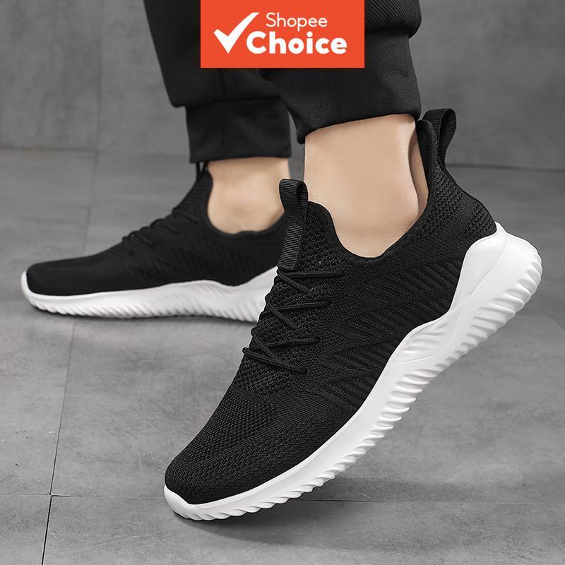 Sapatos Masculinos Leves de Malha Primavera/Verão, Slip-On, Respiráveis, Casuais, Solado Macio, Versáteis Tênis