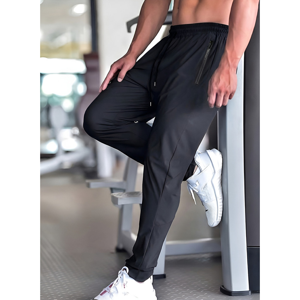 Calça Masculina Tactel Jogger Esportiva Academia Slim Treino