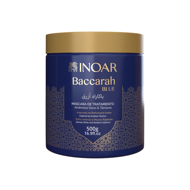 Inoar Baccarah Blue Máscara 500g em Oferta na Shopee