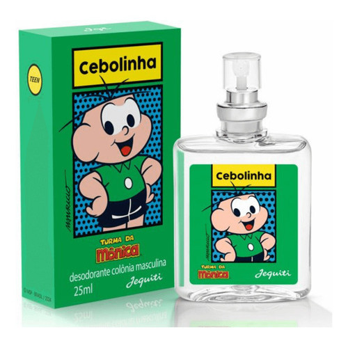 Perfume Infantil Cebolinha Jequiti 25ml | Turma da Mônica em Oferta na Shopee