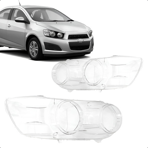Lente Farol Sonic 2012 a 2015 Chevrolet