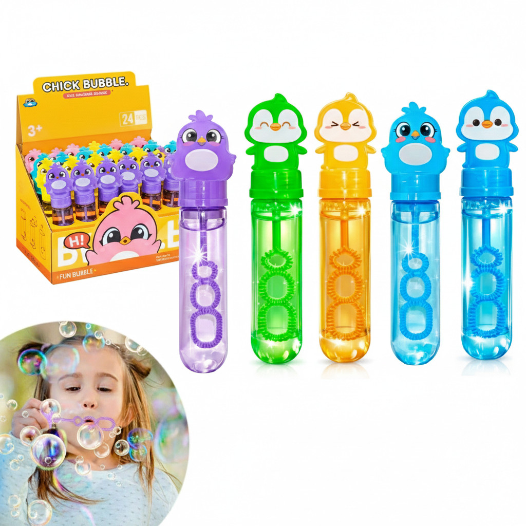Bolha de Sabão Kit Com 24 Unid Bolinha de Sabão Kit Festa Brinquedo Infantil Lembrancinha Alegria