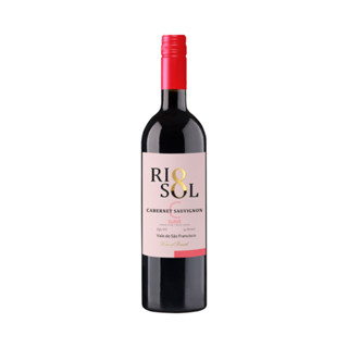 VINHO TINTO RIO SOL CABERNET SAUVIGNON SUAVE 750ML em Oferta na Shopee