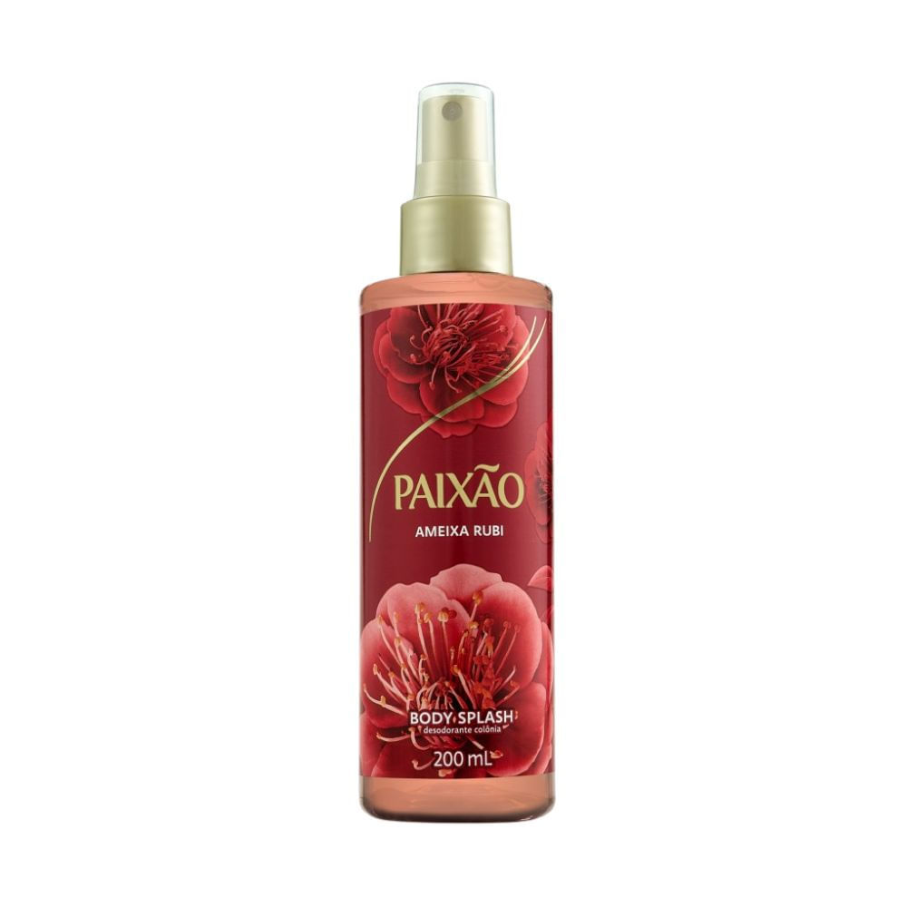 Body Splash Paixão Tentadora Ameixa Rubi 200ml em Oferta na Shopee