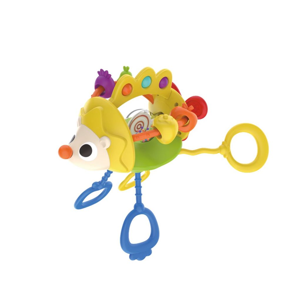 Brinquedo Mordedor Sensorial e Chocalho Para Bebê Maxi Baby