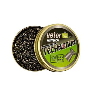Chumbinho Vetor - Calibre 4,5 Mm - 500 Unid - Technogun em Oferta na Shopee