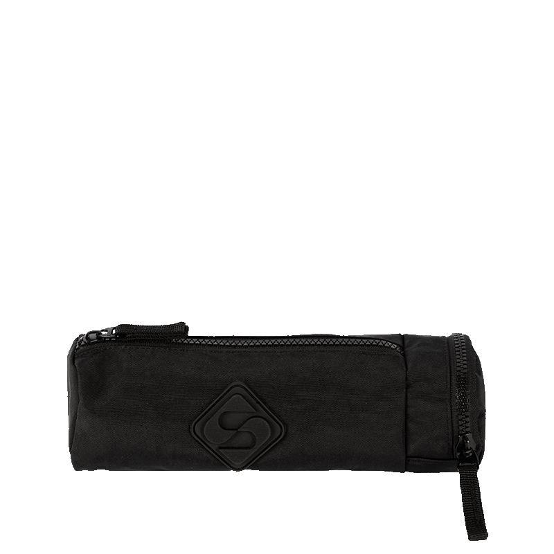 Estojo com Bolso Crinkle 2 - Preto