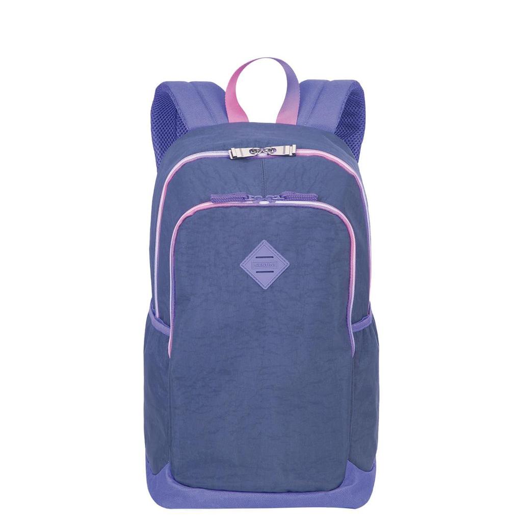 Mochila Sestini Magic - Degradê Azul Cyberpunk em Oferta na Shopee