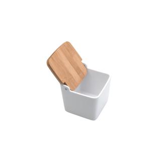 Saleiro de Mesa Lyor Bianco de Ceramica Branco 12cm x 12cm x em Oferta na Shopee