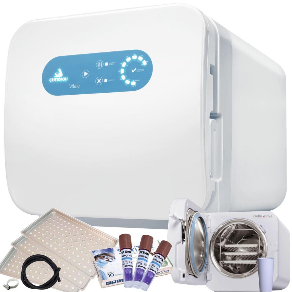 Autoclave 21 Litros Vitale Cristofoli + Indicador Biológico
