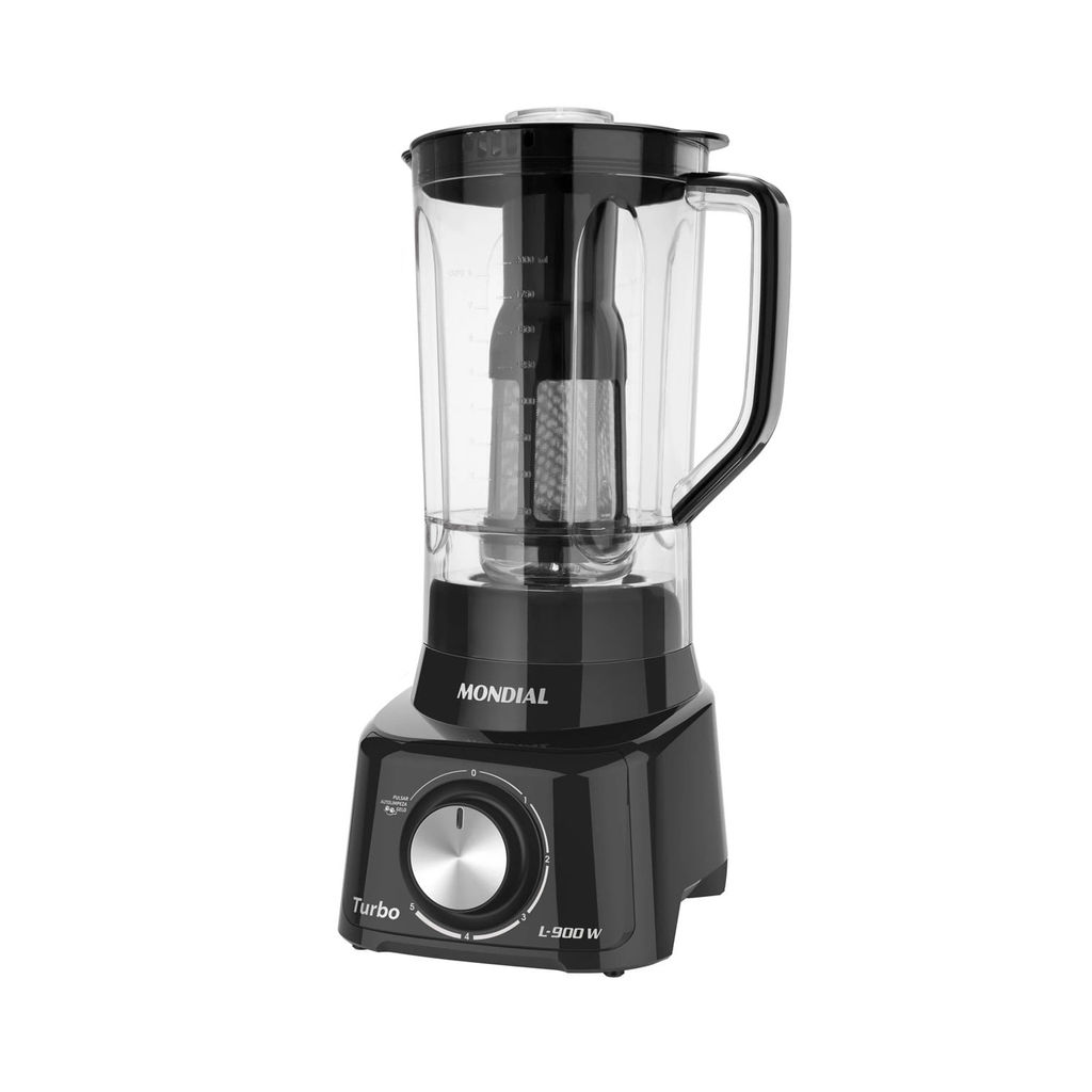Liquidificador Mondial Turbo Full Black L-900-FB Preto - 220V em Oferta na Shopee