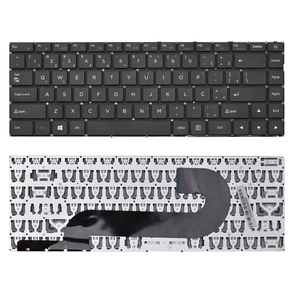Teclado para Notebook Positivo Motion C4500C ABNT2 em Oferta na Shopee