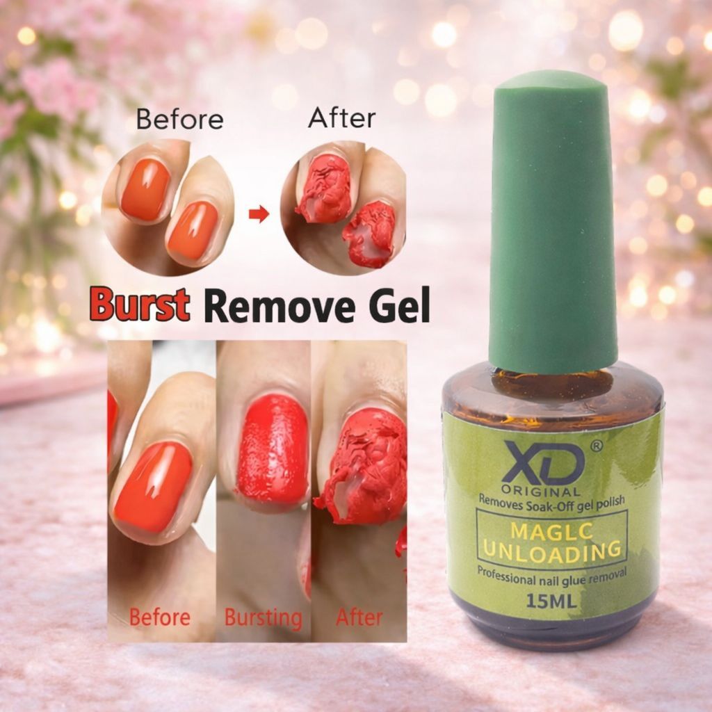 💅✨ **Removedor de Esmalte em Gel 15ml XD** ✨💅