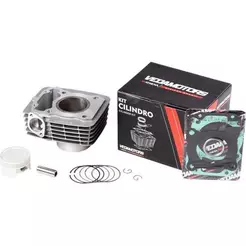 Kit Cilindro Pistão e Anéis CG/NXR 150 Titan Fan Bros ES ESD EX KS Vedamotors