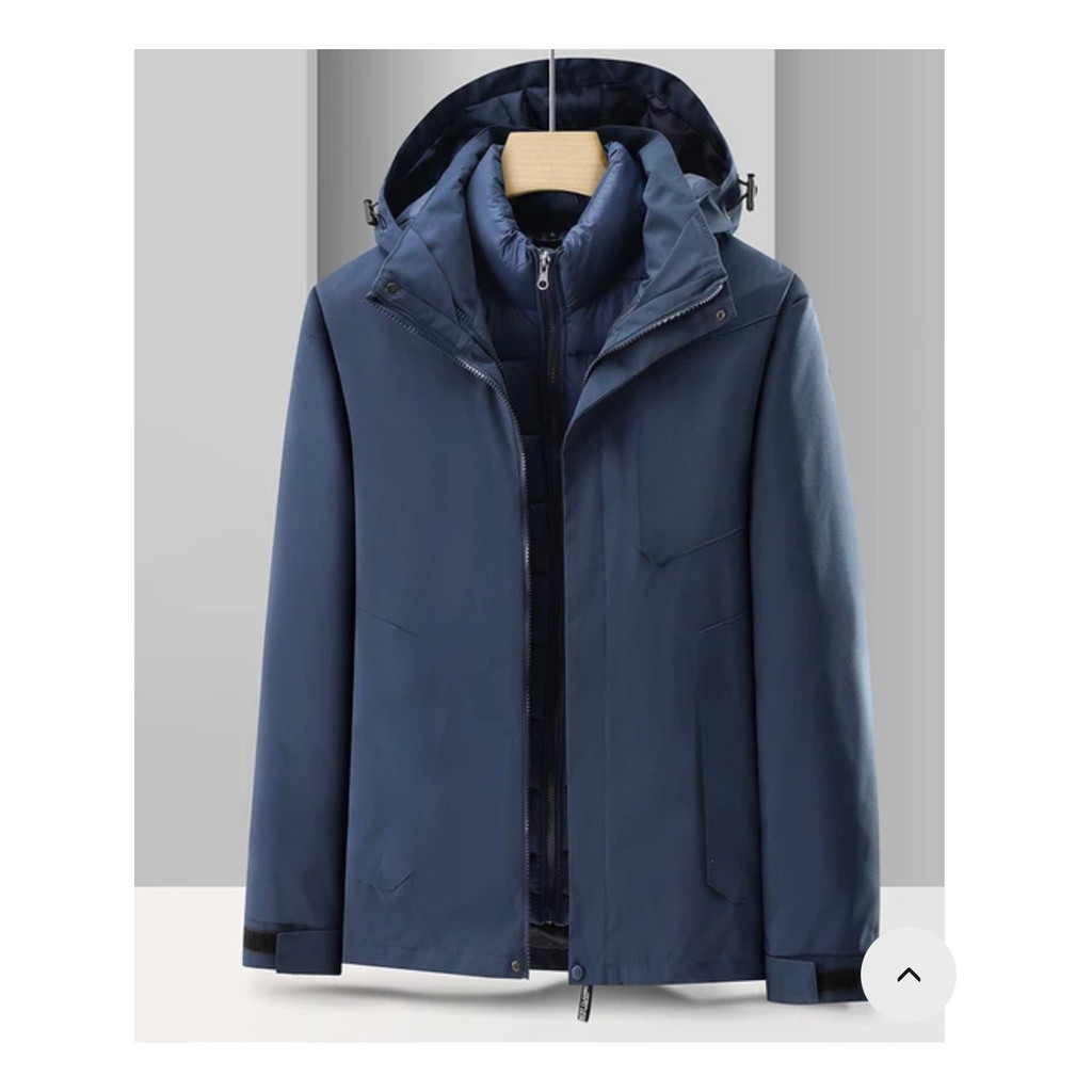 Parka Vira Jaqueta Nylon 2 Em 1 Japona E Corta Vento BOBOJACO