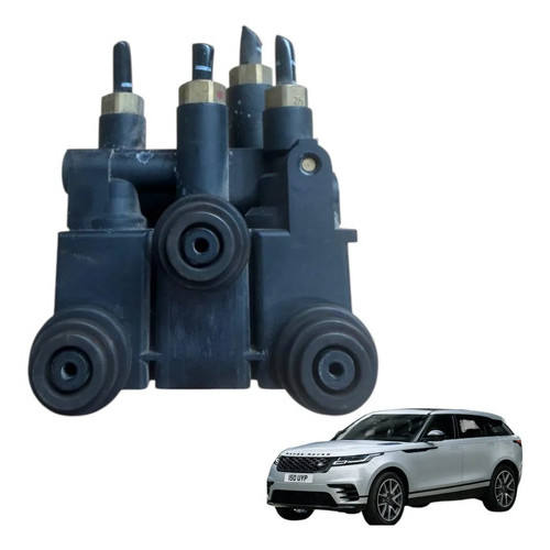 Bloco De Válvulas Suspensão Land Rover Velar 2021 2022 P340 Preto