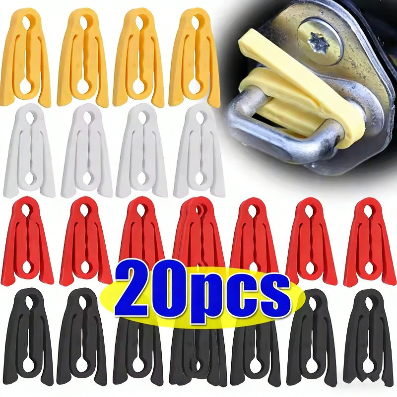 Almofada Amortecedora De Fechadura De Porta De Carro De Silicone Premium 4-20 Unidades-De Amortecedor Com Tecnologia Ant
