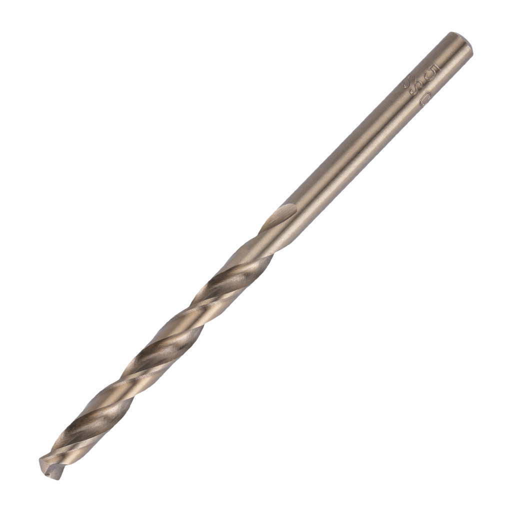 Broca Aço Rápido Profissional 5mm Cobalto 5% Metal Duro e Aço Inox 1 Peça MTX