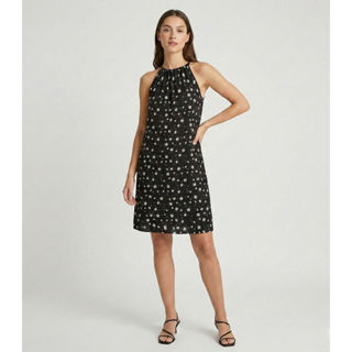 Vestido Curto Feminino Em Viscolinho Select Preto em Oferta na Shopee