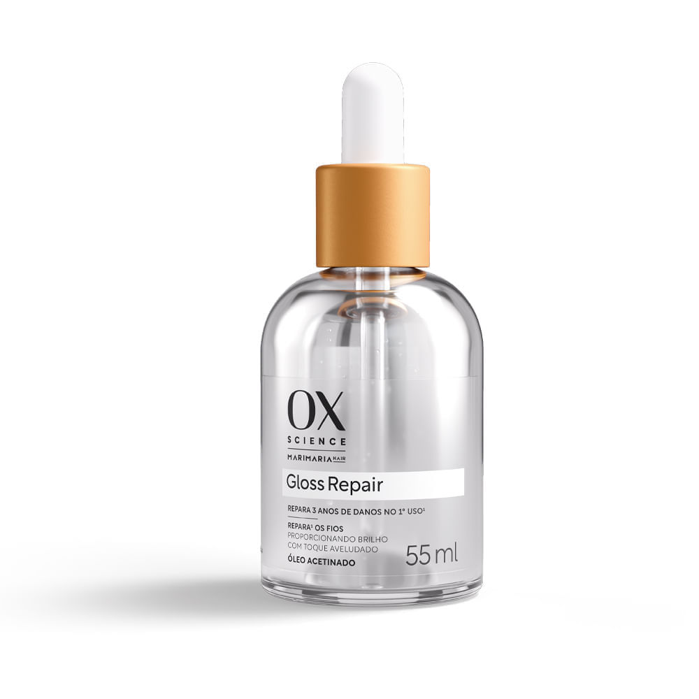 Óleo Capilar OX Science Gloss Repair By Mari Maria 55ml em Oferta na Shopee
