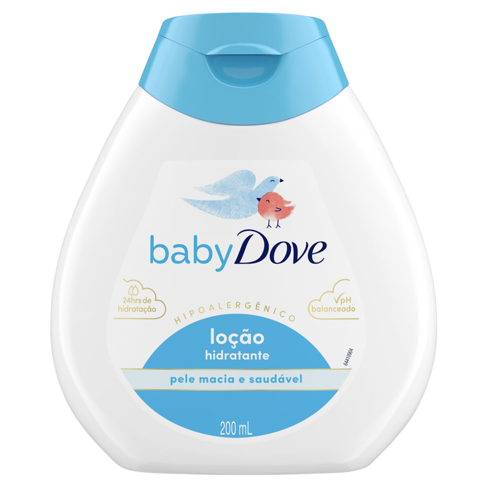 Loção Hidratante Dove Baby Pele Macia e Saudável 200ml em Oferta na Shopee