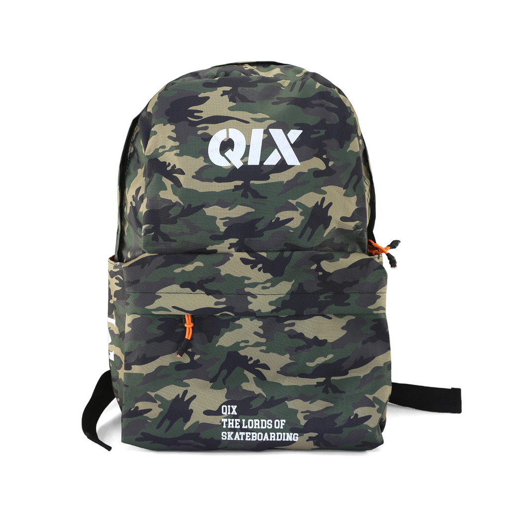 Mochila QIX The Lords of Skateboarding Camuflada Masculina Feminina Adulto