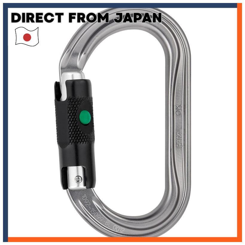 Petzl Carabiner OK Ball Lock M33A BL