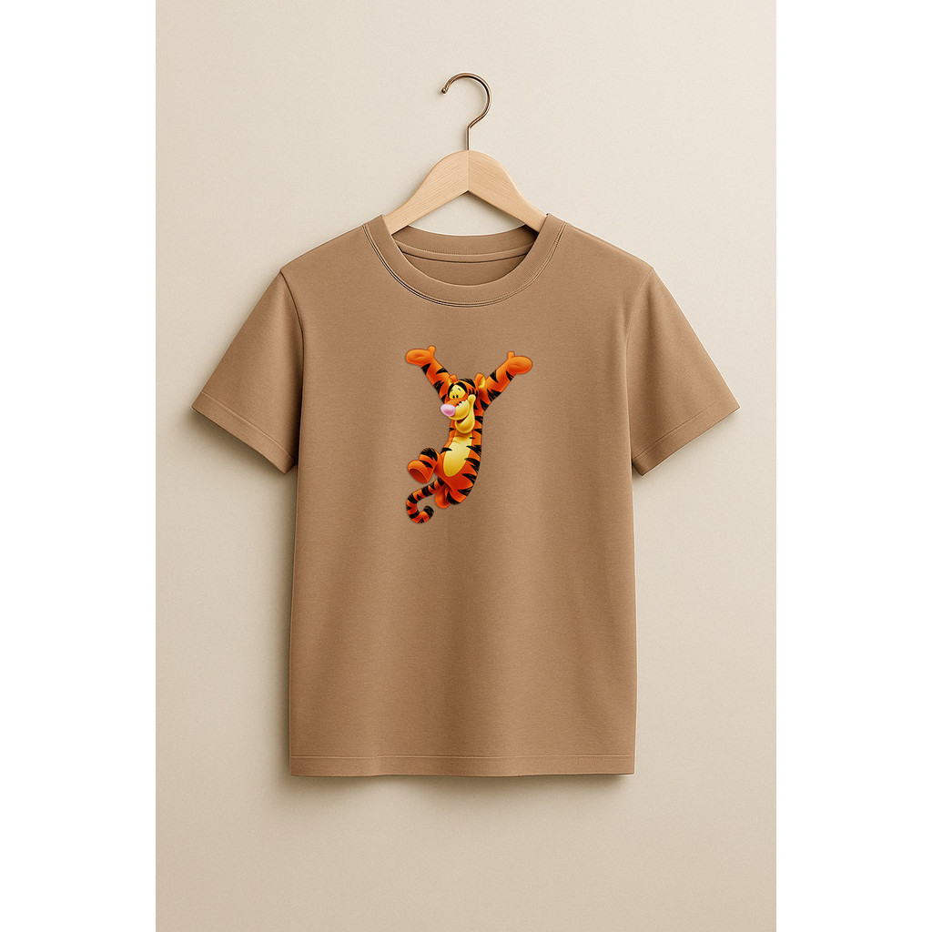 Camisa Camiseta Infantil Ursinho Pooh Desenho Criança Fantasia Personagens Meninos e Meninas Unisex - My T-Shirt
