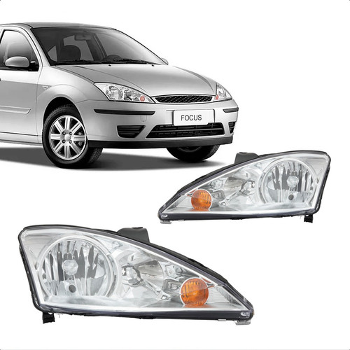 Farol Focus 2004 2005 2006 2007 2008 Elétrico Sem Motor