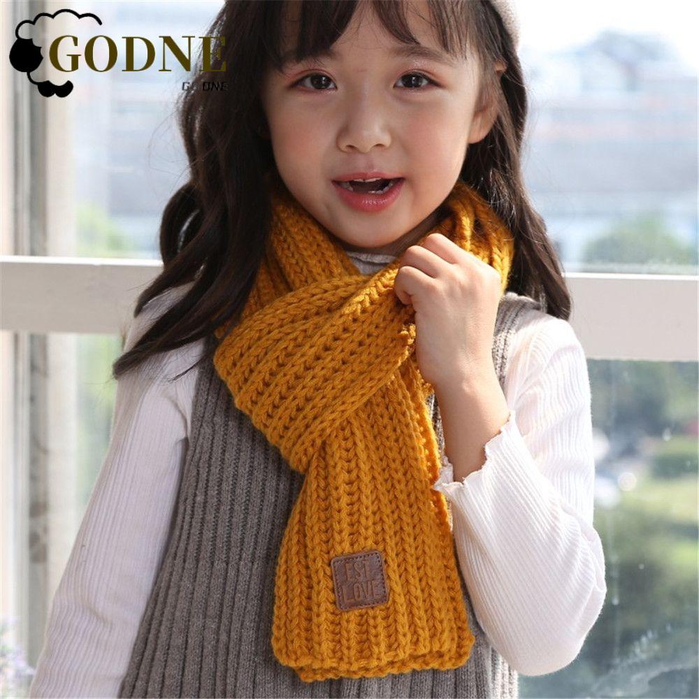 GODNESSFO Aquecedor De Pescoço , Cachecol Infantil Macio E Quente , Moda Inverno Ao Ar Livre De Malha Fofo Para Bebês , 