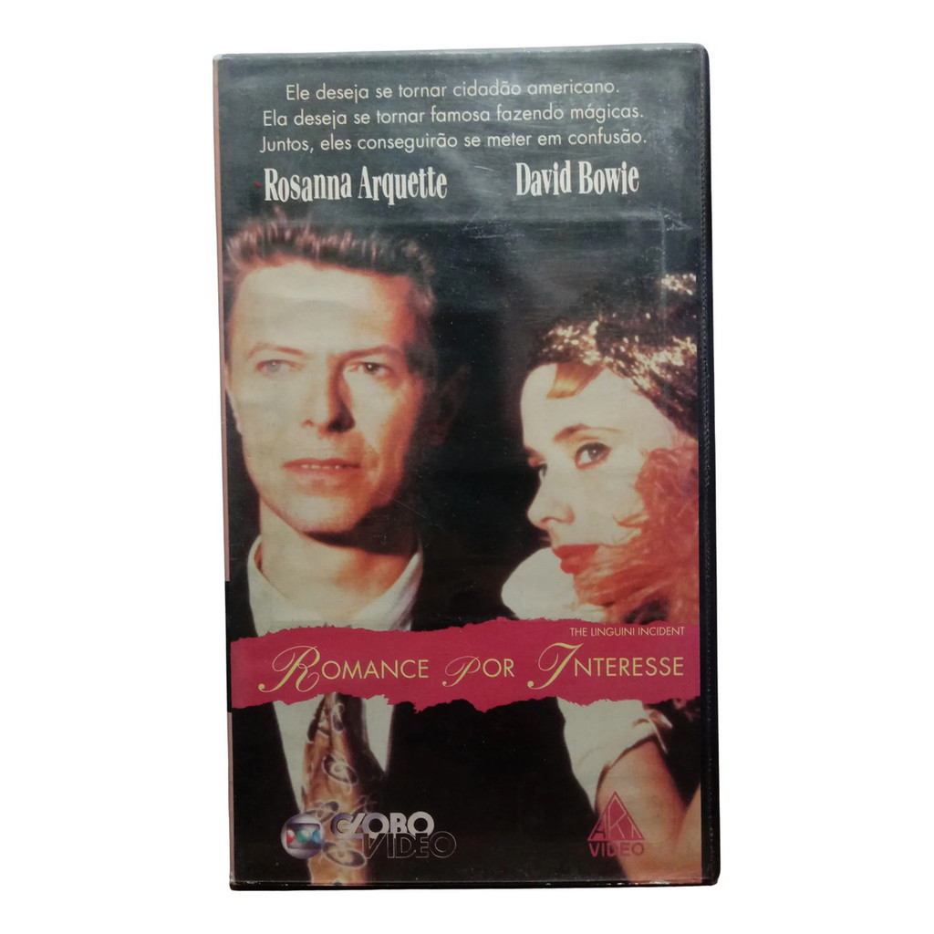 Vhs Romance Por Interesse - Rosanna Arquette - David Bowie