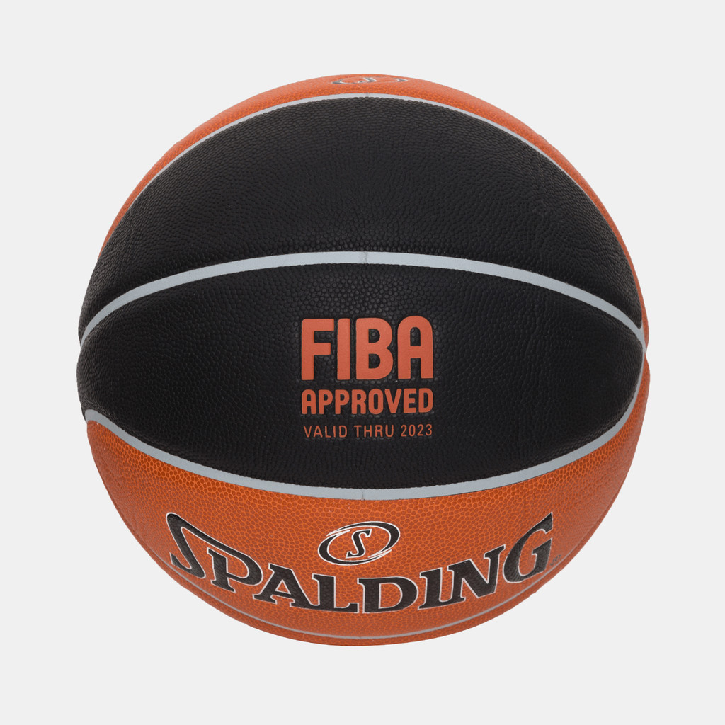 Bola De Basquete Spalding Tf-1000 Precision FIBA - Laranja — imagem 2 de 2