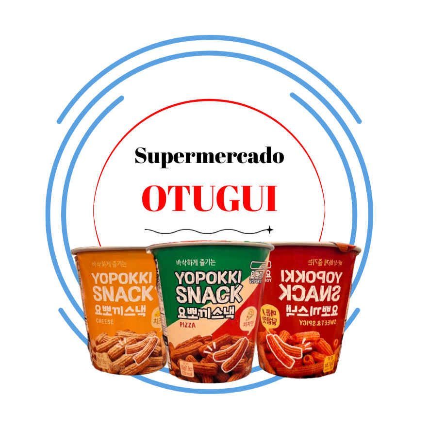 Salgadinho de Yopokki Picante - Yopokki Snack 50g