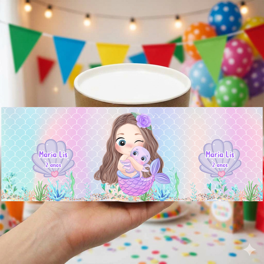 Rótulo Adesivo Tubolata 5x6 /7x6 Personalizado *SEREIA* Fazemos qualquer tema