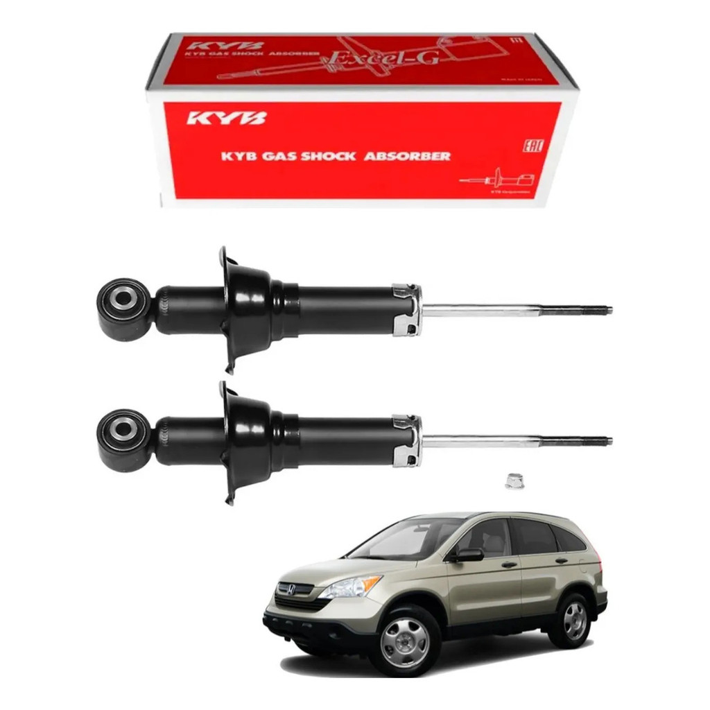 Par Amortecedor Traseiro Crv Exl Original Kyb A Gas 2006
