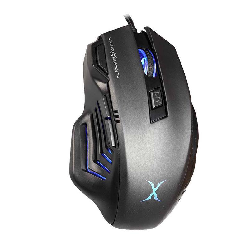 Mouse Gamer Foxxray SM-68 GreyWing, Rainbow, 7200DPI, 7 Botoes, Preto, FXR-SM-68-BK