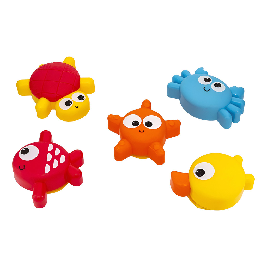 Brinquedos De Banho Amigos Marinhos Com Ventosa - Buba