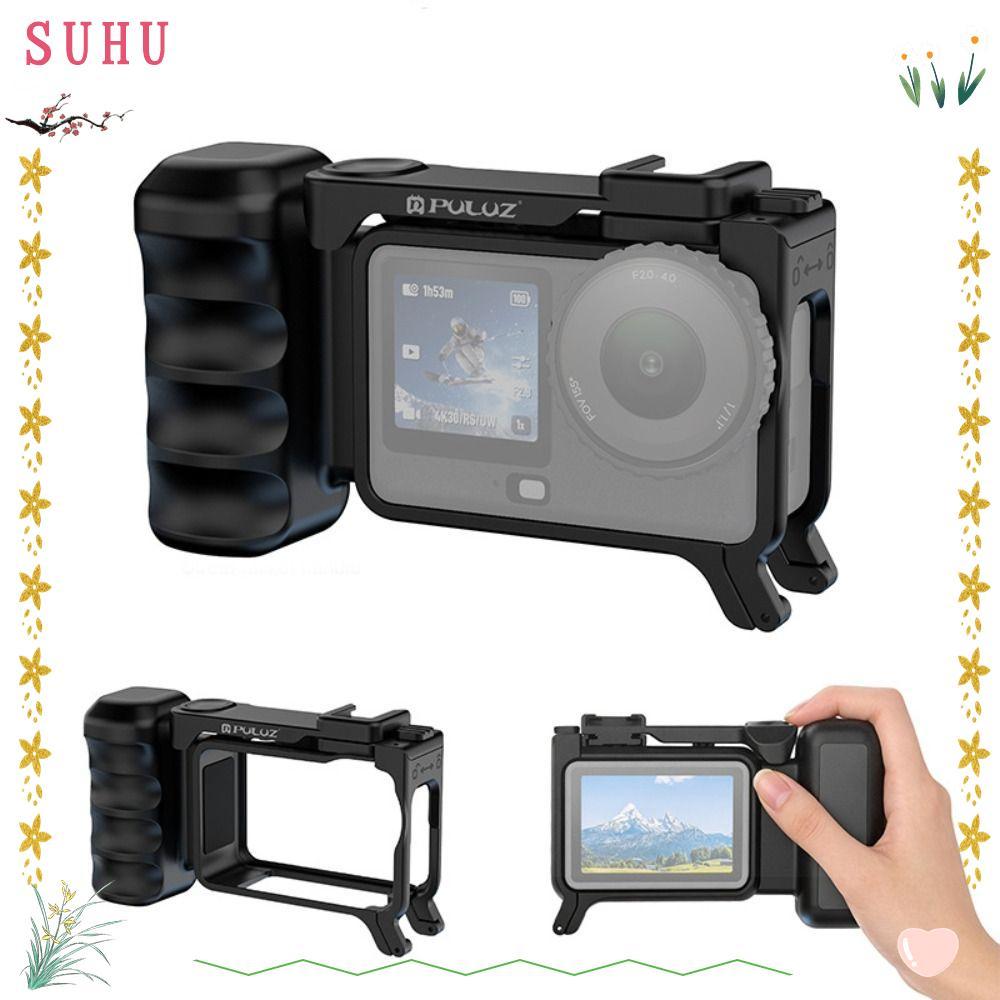 Alça De Gaiola De Câmera SUHU , Kit De Aperto De Fotografia De Rua De Plástico Com Botão De Obturador , Para DJI Osmo Ac