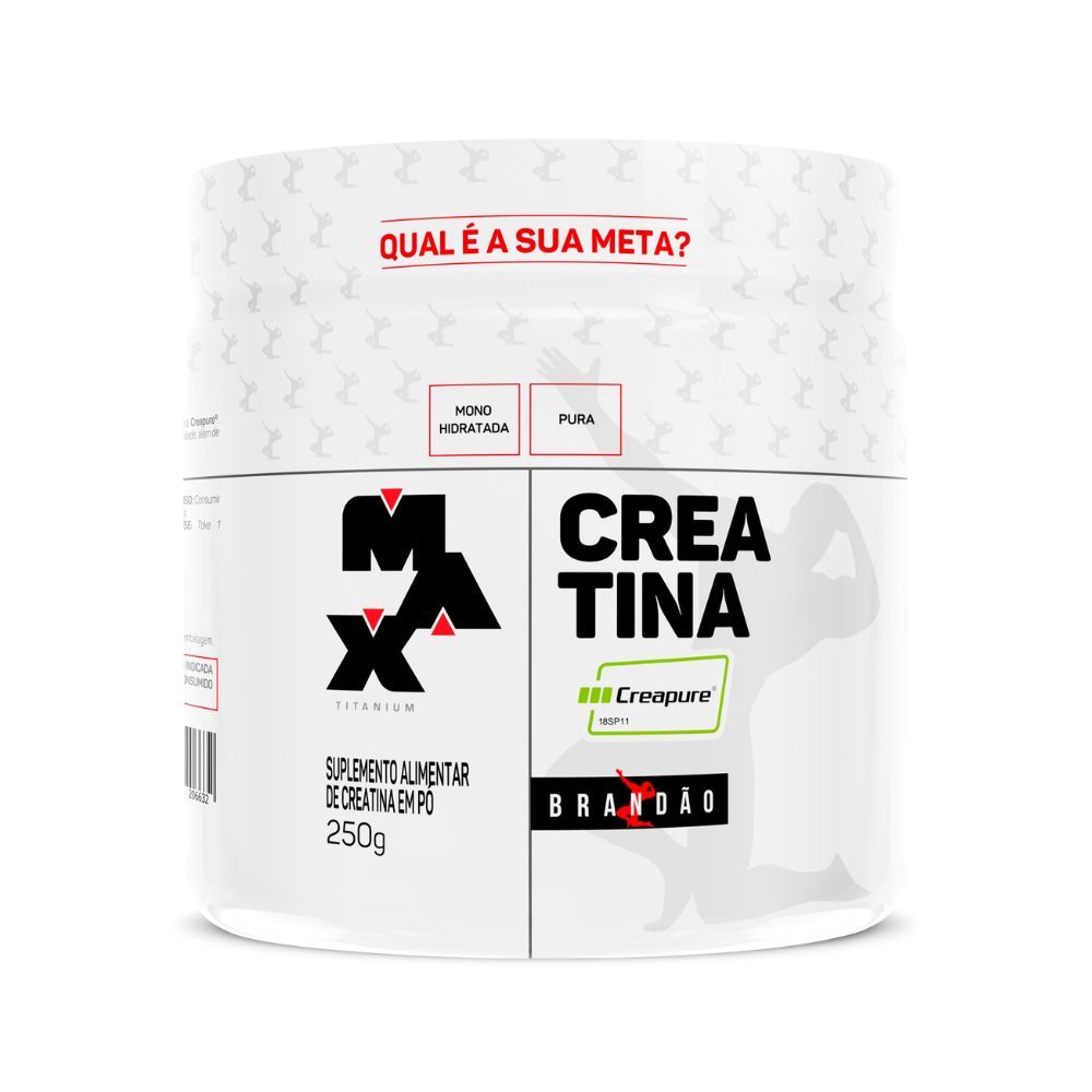 Creatina Creapure Linha Rafael Brandão 250g - Max Titanium