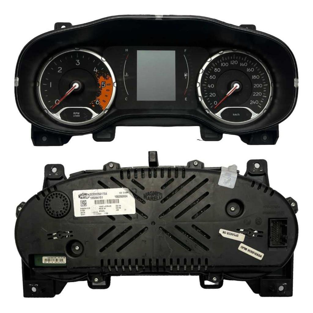 Painel De Instrumentos Jeep Renegade 2.0 2020 2021 Diesel  Preto
