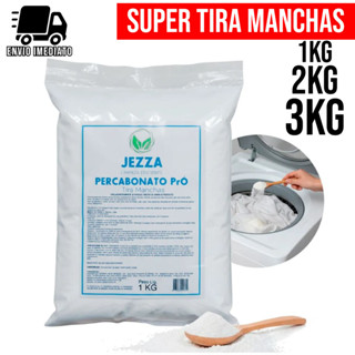 Alvejante Sem Cloro Percarbonato de Sódio Super Tira Manchas 1 a 3kg Roupas Brancas Limpeza Pesada em Oferta na Shopee
