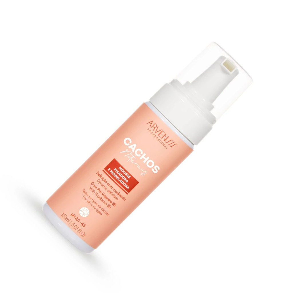 Mousse Fixadora e Modeladora Arvensis Cachos Naturais 150ml