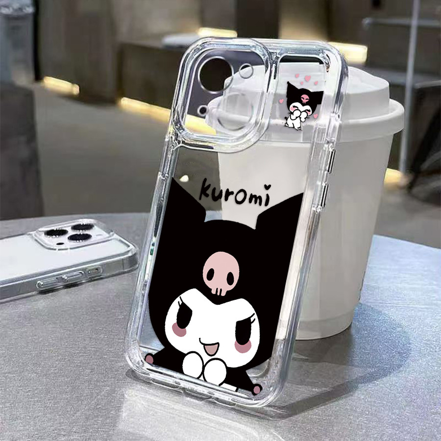 Softcase Samsung Kuromi Para A15 A55 A54 A35 A05S A14 A34 A05 A03 S20 S21 S23 FE S24 S23 S25 ULTRA M53 M23 Caso