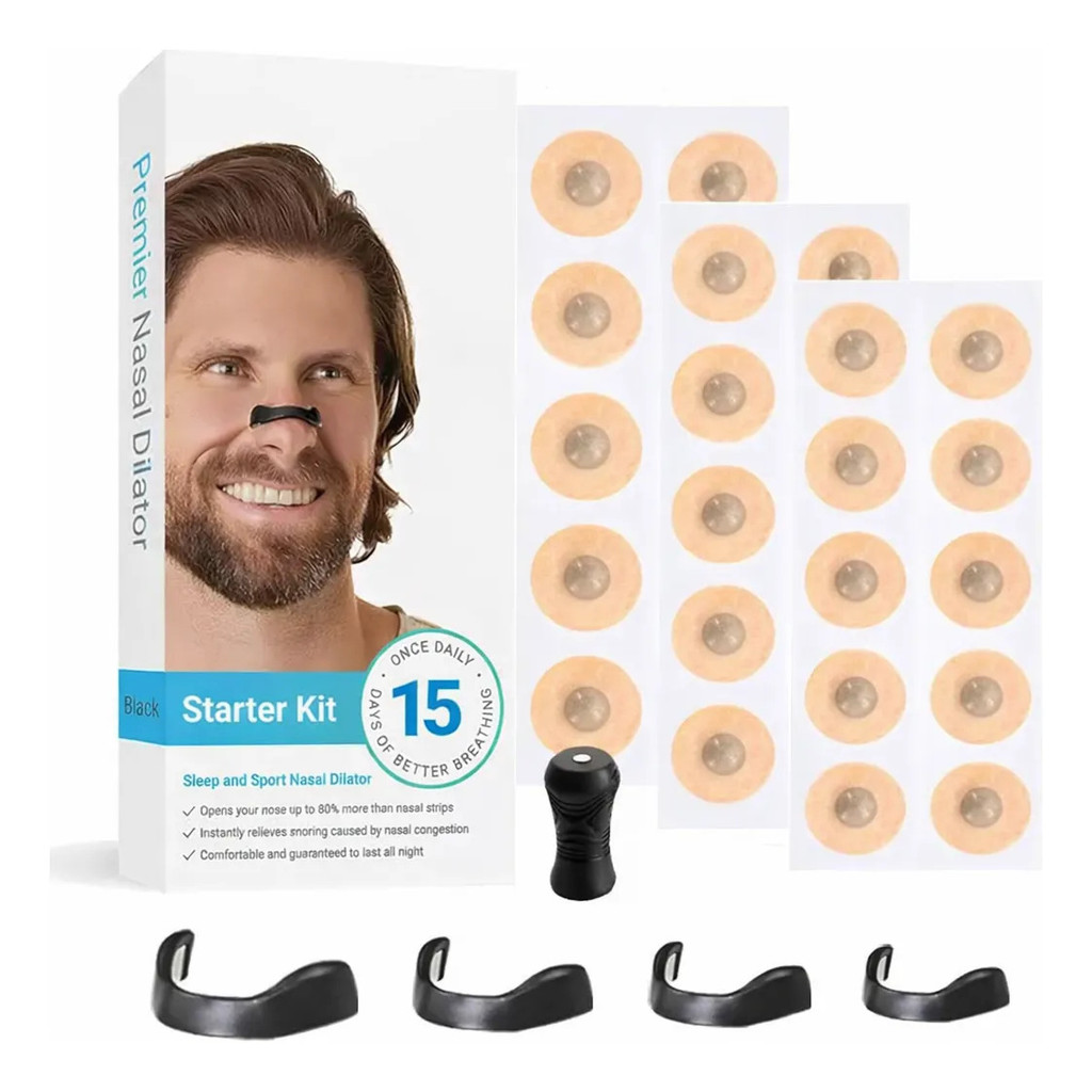 Dilatador Nasal Anti Ronco Respirador Magnético Dormir