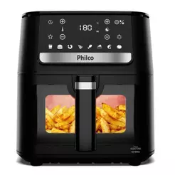 Air Fryer Philco 9,5L Visor Glass Redstone 1800W PAF95A 110V