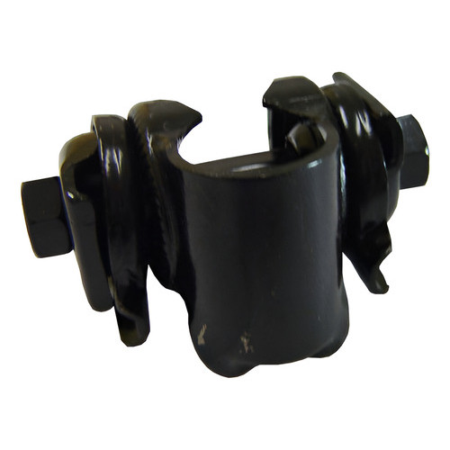 Carrinho Castanha de Selim Canote Aço Reforçado 22,2mm Preto Prata Ajustável